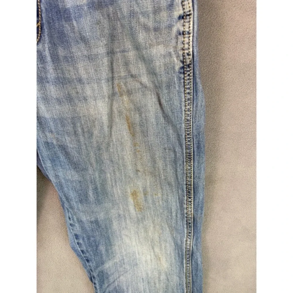 Wrangler Retro Relaxed‎ Boot Jeans Mens 34x31 (TAG 35X32) Western Cowboy STAINS